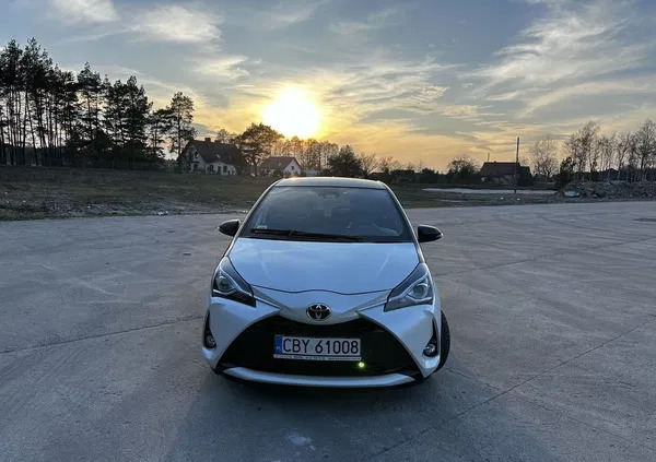 toyota kujawsko-pomorskie Toyota Yaris cena 59500 przebieg: 64400, rok produkcji 2018 z Bydgoszcz